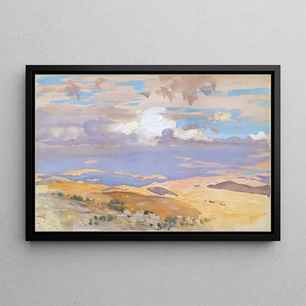 From Jerusalem - John Singer Sargent — framed artwork on a wall
