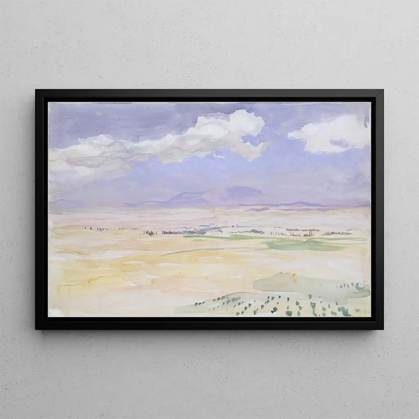 De Vila - John Singer Sargent — framed artwork on a wall