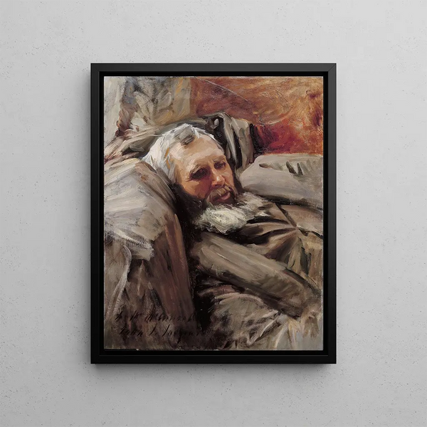 George McCulloch - John Singer Sargent — framed artwork on a wall