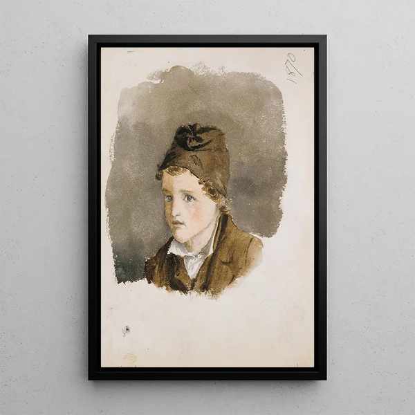 Gottlieb Feutz Mürren - John Singer Sargent — framed artwork on a wall