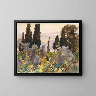 Pomegranate - John Singer Sargent — framed artwork on a wall