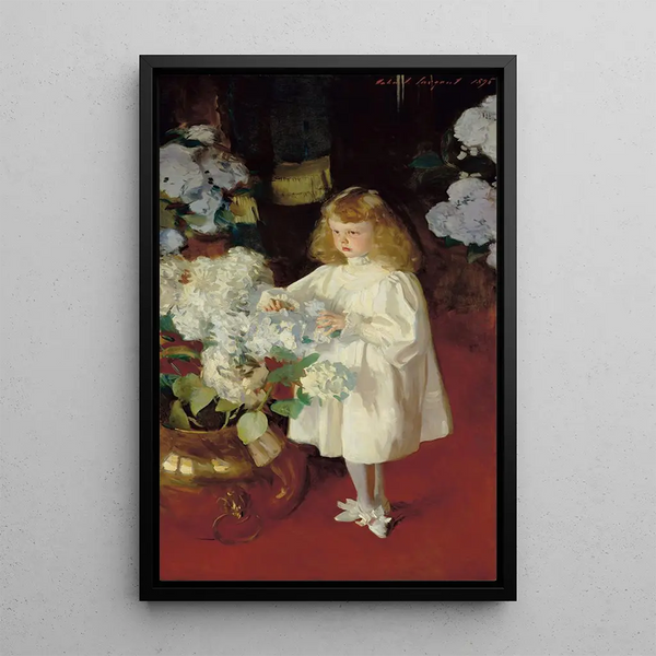 Helen Sears - John Singer Sargent — framed artwork on a wall
