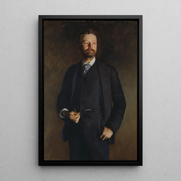 Henry Cabot Lodge - John Singer Sargent — framed artwork on a wall