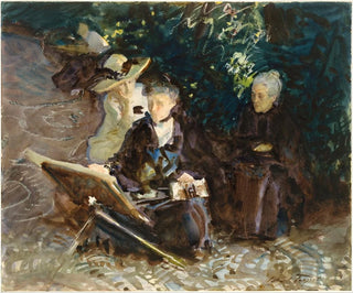 Au Generalife - John Singer Sargent — artwork view