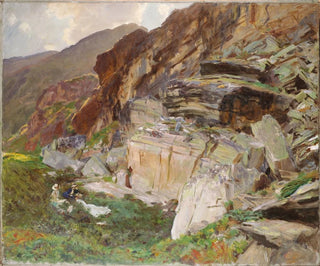 In the Simplon Valley - John Singer Sargent — artwork view