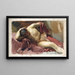 Italian Model Painting - John Singer Sargent — framed artwork on a wall