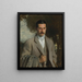 John Ridgely Carter - John Singer Sargent — framed artwork on a wall