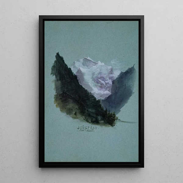 Jungfrau Painting - John Singer Sargent — framed artwork on a wall