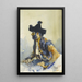 King of the Gypsies - John Singer Sargent — framed artwork on a wall