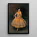 La Carmencita - John Singer Sargent — framed artwork on a wall