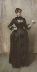 Lady with the Rose Charlotte Louise Burckhardt - John Singer Sargent — artwork view