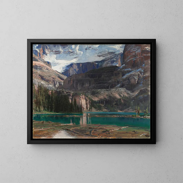 O'Hara Lake Painting - John Singer Sargent — framed artwork on a wall