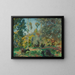Landscape Painting with Goats - John Singer Sargent — framed artwork on a wall