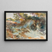Landscape with Palms - John Singer Sargent — framed artwork on a wall