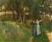 Landscape with Women in the Foreground - John Singer Sargent — artwork view