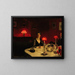 The Glass of Port - John Singer Sargent — framed artwork on a wall