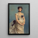 Madame Paul Poirson - John Singer Sargent — framed artwork on a wall