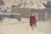Mannequin dans la neige - John Singer Sargent — artwork view