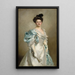 Mary Crowninshield Endicott Chamberlain Mme Joseph Chamberlain - John Singer Sargent — framed artwork on a wall