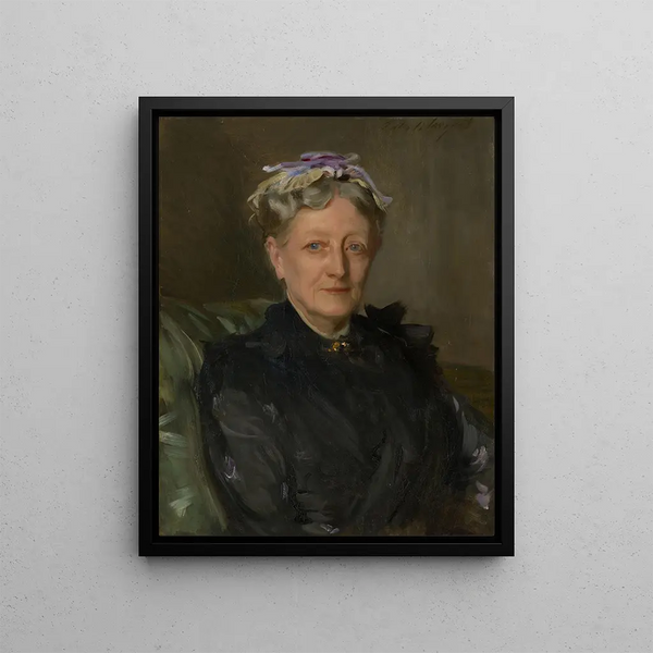 Mary Eliza Mead - John Singer Sargent — framed artwork on a wall