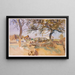 Military Camp Painting - John Singer Sargent — framed artwork on a wall