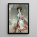 Mlle Mathilde Townsend - John Singer Sargent — framed artwork on a wall