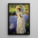 Morning Stroll - John Singer Sargent — framed artwork on a wall
