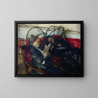 Mosquito Nets - John Singer Sargent — framed artwork on a wall