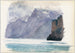 Mountain Lake Painting - John Singer Sargent — artwork view
