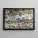 Mountain Stream - John Singer Sargent — framed artwork on a wall