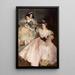 Mme Carl Meyer et ses enfants - John Singer Sargent — framed artwork on a wall