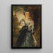 Mme William Crowninshield Endicott Jr - John Singer Sargent — framed artwork on a wall