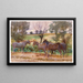 Mules - John Singer Sargent — framed artwork on a wall