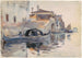 Ponte Panada Fondamenta Nuove Venice - John Singer Sargent — artwork view