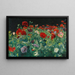 Poppies - John Singer Sargent — framed artwork on a wall