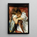 Portrait of a Child - John Singer Sargent — framed artwork on a wall