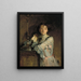 Portrait of Adah Russell née Williams - John Singer Sargent — framed artwork on a wall