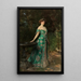 Portrait of Millicent Leveson-Gower, Duchess of Sutherland 1867-1955 - John Singer Sargent — framed artwork on a wall