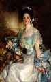 Portrait painting of Mrs. A Lawrence Rotch - John Singer Sargent — artwork view
