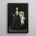 Portrait of Mrs. Edward L Davis and her son Livingston Davis - John Singer Sargent — framed artwork on a wall