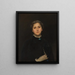Portrait of Mme Raphael Pumpelly - John Singer Sargent — framed artwork on a wall