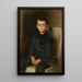 Portrait Painting of Lancelot Allen - John Singer Sargent — framed artwork on a wall