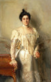 Portrait of Mrs. Asher B. Wertheimer - John Singer Sargent — artwork view