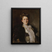 Portrait painting of Mme J. William White - John Singer Sargent — framed artwork on a wall