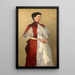 Portrait of Mrs. Robert Harrison - John Singer Sargent — framed artwork on a wall