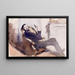 Portrait of Paul César Helleu - John Singer Sargent — framed artwork on a wall