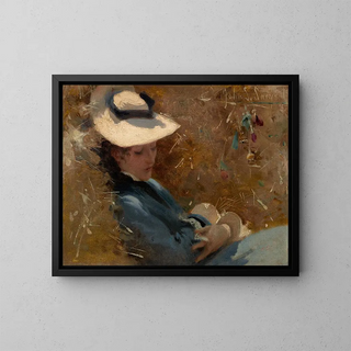 Repos - John Singer Sargent — framed artwork on a wall