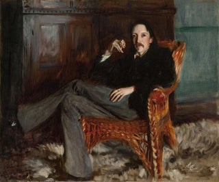 Robert Louis Stevenson - John Singer Sargent — artwork view