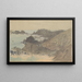 Rocky Coast Painting - John Singer Sargent — framed artwork on a wall