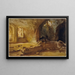 Cave en ruine à Arras - John Singer Sargent — framed artwork on a wall